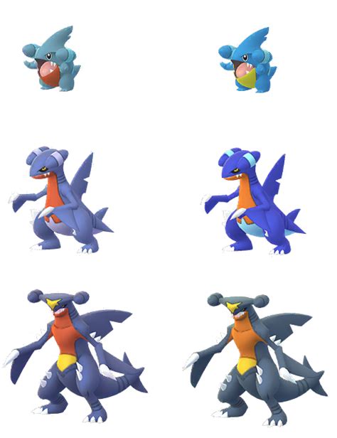shiny garchomp pokemon go|shiny gible evolution.